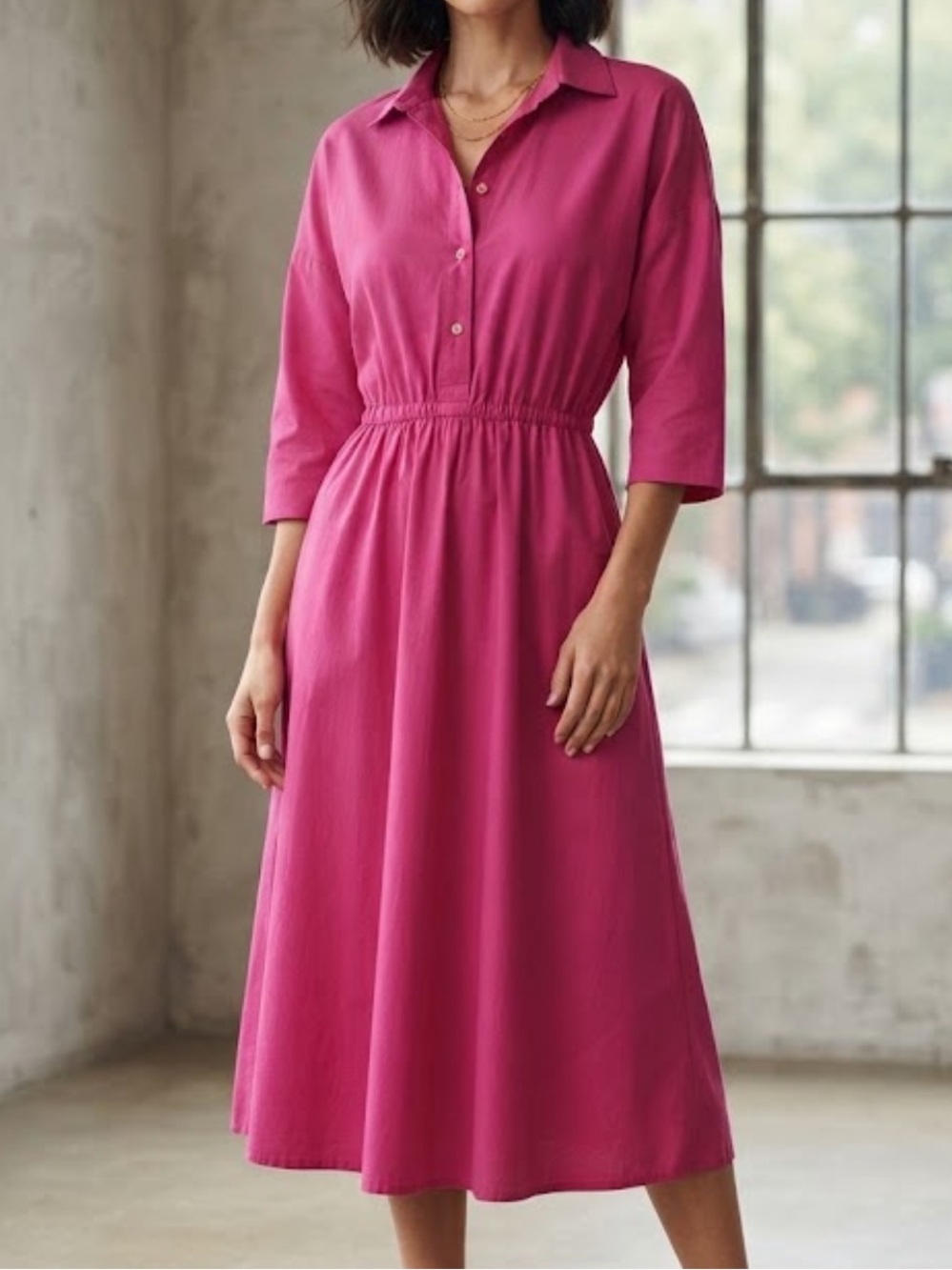 Vintage The American Shirt Dress